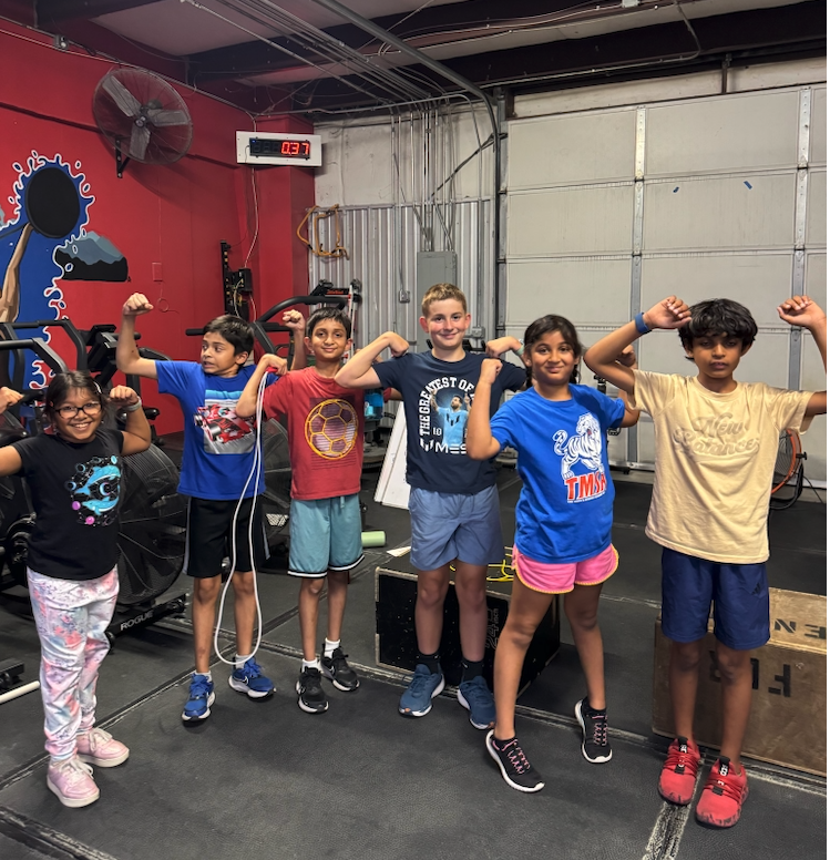 Kids group at CrossFit
